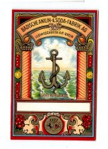 Badische Anilin and Soda Fabrik (BASF) Dye label